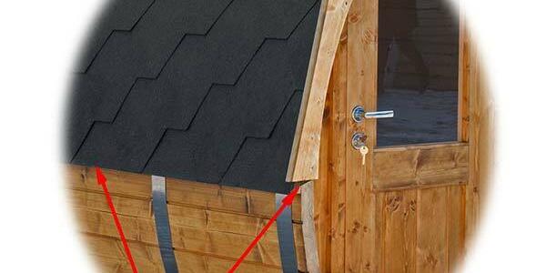 Zusätzliche Dachtraufe